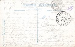 CPA Militaria Une bonne partie Jeu de cartes 