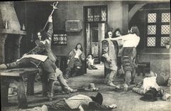 CPA Cinema Les Trois Mousquetaires Alexandre Dumas Auguste Maquet