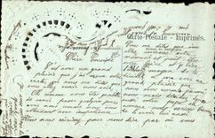 Vintage Postcard Fantasy Brodee Flowers St Jacques of the Stops