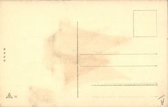 Postal Fantasia Barco (decorado en bayeta)