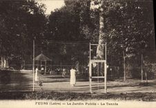 CPA Tennis Feurs Le jardin public 