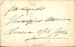 CARTE PHOTO Ancara Enfant Tennis 