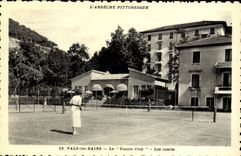 CPA Tennis Club Les courts Vals les Bains 
