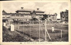 CPA Mers les Bains Le casino et les Tennis 
