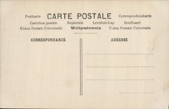 CPA Fantaisie Langage des timbres Zeppelin Dirigeable