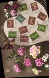 CPA Fantaisie Langage des timbres Semeuse 