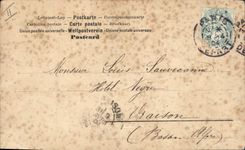 Vintage Postcard Fantasy Woman Letters Letter S Children