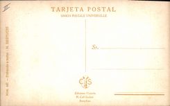 CPA Corrida Course de taureaux Bertuchi 