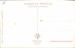 CPA Corrida Course de taureaux Bertuchi 