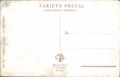 CPA Corrida Course de taureaux Bertuchi 