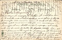 CPA Militaria Artillerie Le fourrage