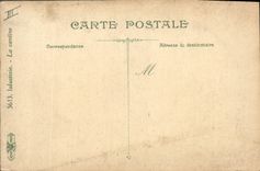 Vintage Postcard Militaria the canteen