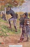 CPA Militaria Infanterie En observation 