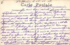 Vintage Postcard Tunis Cinema the Italian theater