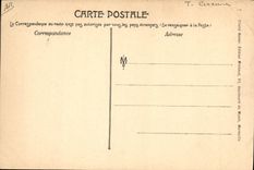 Vintage Postcard Cinema colonial xposition of Marseilles House of the Cinematograph