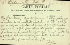 Vintage Postcard Cinema Bridge with the Ladies Old people's home of the stage actors the room of Constant Coquelin