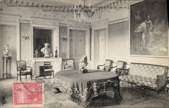 Vintage Postcard Cinema Old people's home of the stage actors has Pont with the Ladies Couilly Grand living room of the castle