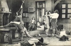 CPA Cinema Les Trois Mousquetaires Alexandre Dumas Auguste Maquet 