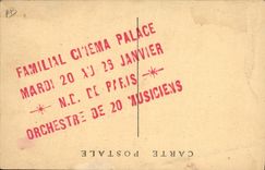 Vintage Postcard Cinema Notre Dame de Paris Victor Hugo Cinema De luxe hotel