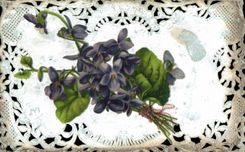 CPA Brodee Fantaisie Fleurs 