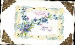 CPA Brodee Fantaisie Fleurs 