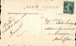 CPA Brodee Fantaisie Fleurs 