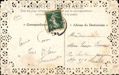 CPA Brodee Fantaisie Fleurs Enfant