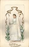 CPA Brodee Fantaisie Enfant Communion 