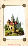 Vintage Postcard Chatea Fantasy