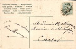 Vintage Postcard Fantasy Flowers Poisson April 1st Lily of the valley