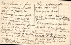 Vintage Postcard Fantasy Flowers Poisson Dove Hand