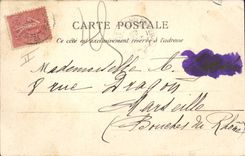 Vintage Postcard Holy Tennis Valery de Caux