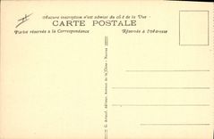 Vintage Postcard Paris Beach the lawn Tennis club