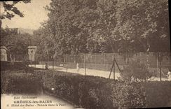 CPA Tennis dans le parc Hotel des Bains Greoux les Bains 