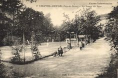 Vintage Postcard Tennis of the Chatelguyon park