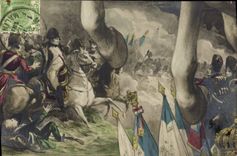 CPA Puzzle Napoleon 1er 