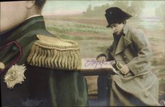 CPA Puzzle Napoleon 1er 