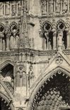 CPA Puzzle Cathedrale Chartres 