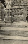 CPA Puzzle Cathedrale Chartres 