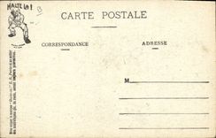 CPA Puzzle Militaria Un bouzillage Avion Aviation 