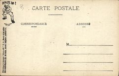 CPA Puzzle Militaria Atterrissage en foret Avion Aviation 