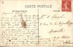 Vintage Postcard Tree Holy the Balsam the large oak of Giniez