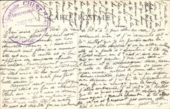 Vintage Postcard Chatelguyon Tree In the wood of Chalusset