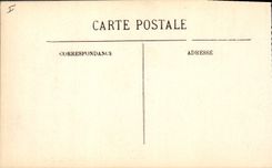 Vintage Postcard Tree Drill of Slow Under wood the road forestiere