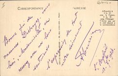 Vintage Postcard Tree Surroundings of Saint Raphael Umbrella pines