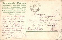 CPA Fantaisie Ange Lettres Lettre C 