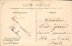 CPA Corrida Course de taureaux Chute du picador 