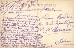 CPA Militaria Notre 75 en action