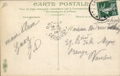 Vintage Postcard Militaria life of the sailor Exercise of boat Boat