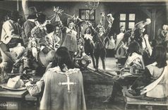 CPA Cinema Les Trois Mousquetaires Alexandre Dumas Auguste Maquet 